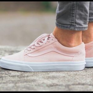 Pink Suede Vans